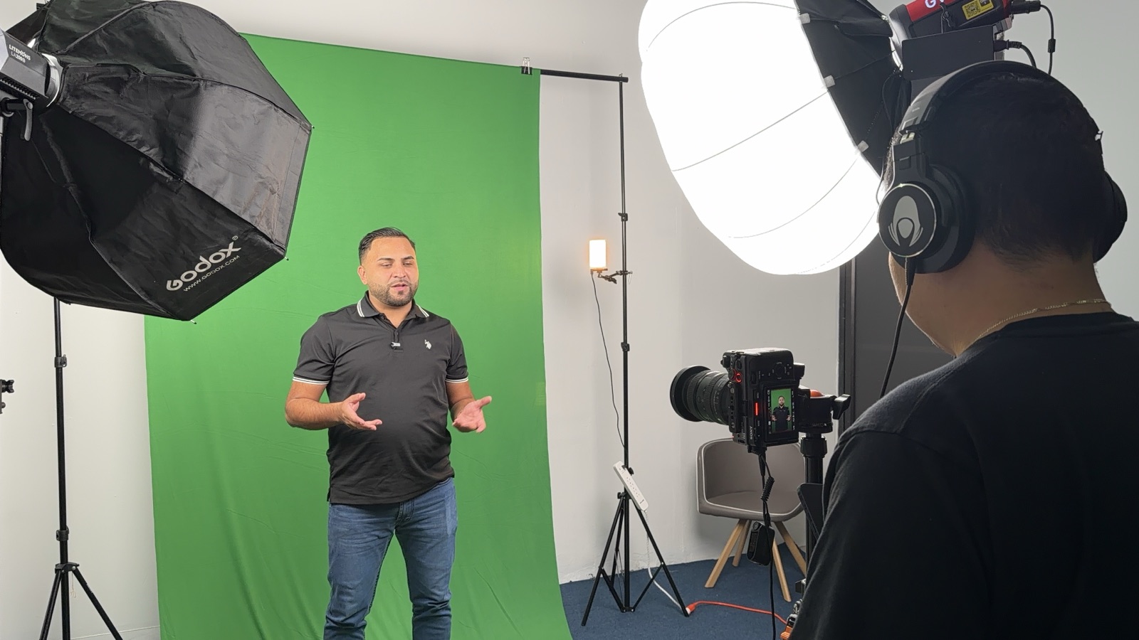 Detrás de cámaras — dirección